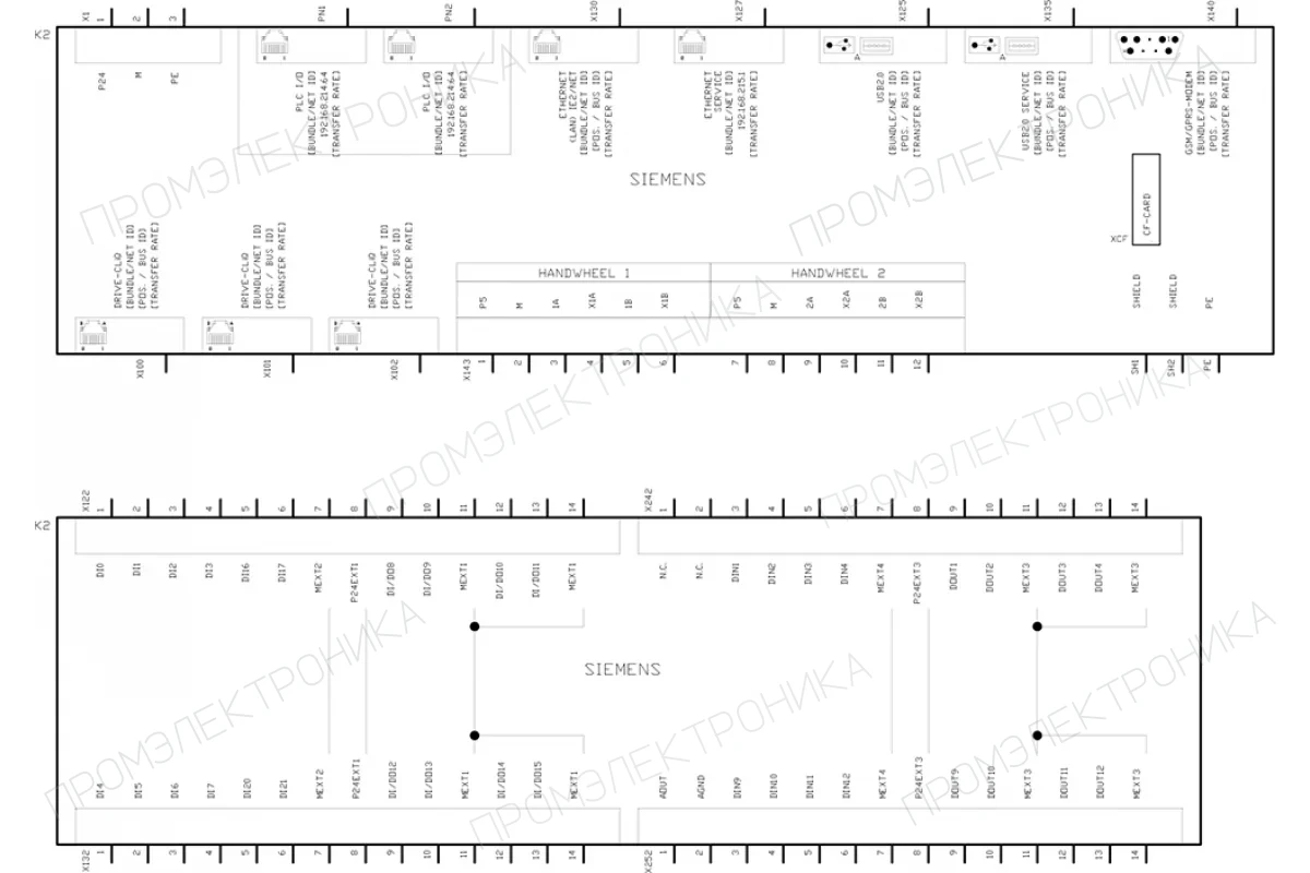 Siemens 6FC5370-4AA30-0AA1 — промышленный компонент