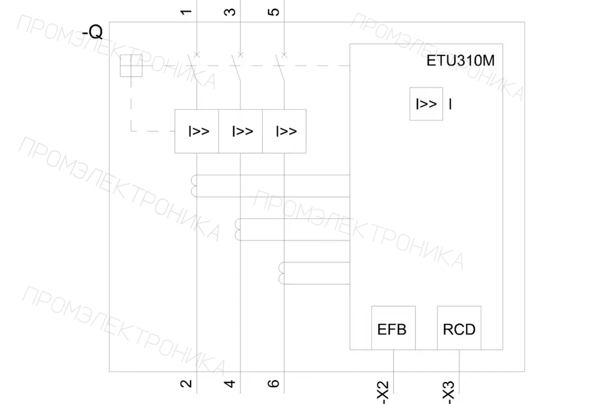 Siemens 3VA2440-0MN32-0AA0 — 3VA автоматические выключатели в литом корпусе до 250 A