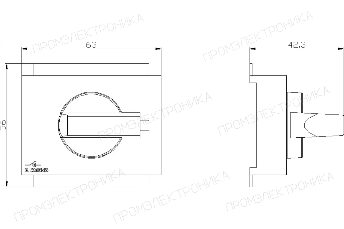 Siemens 3KD9001-6 — Аксессуары и запасные части