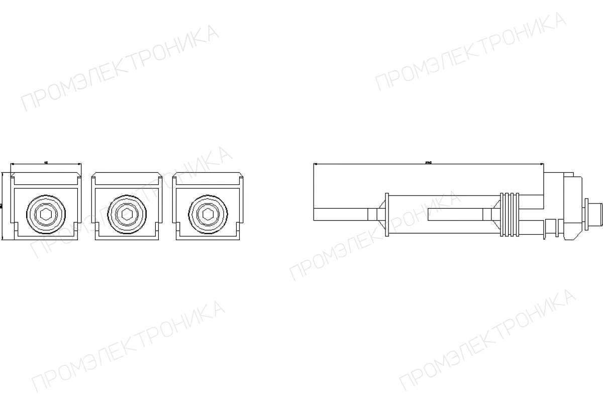 Siemens 3VA9403-0QA00 — Винтовая клемма