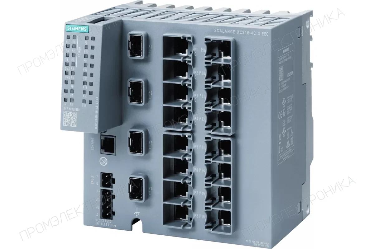 Siemens 6GK5216-0HA00-2ES6 — Scalance xp216 eec промышленный управляемый ie коммутатор