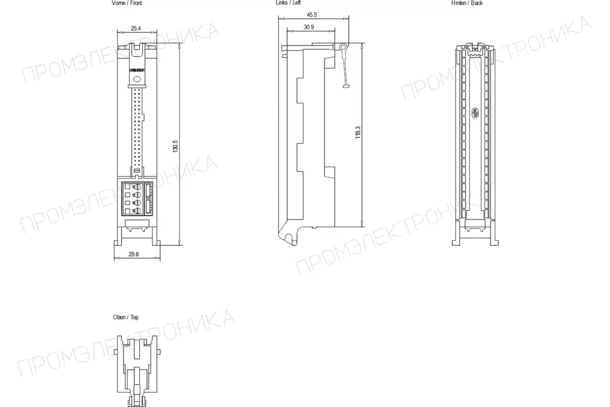 Siemens 6ES7921-5CH20-0AA0