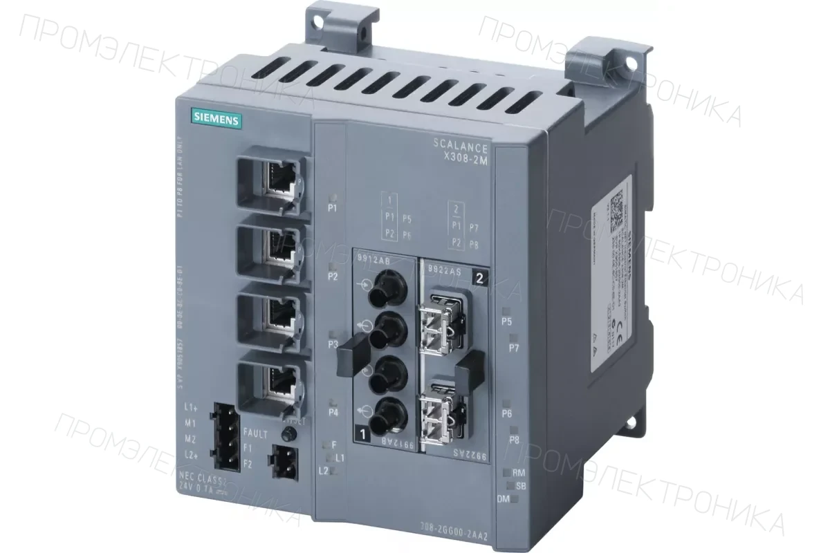 Siemens 6GK5224-0BA00-2AC2 — Scalance xc224 промышленный управляемый ie коммутатор