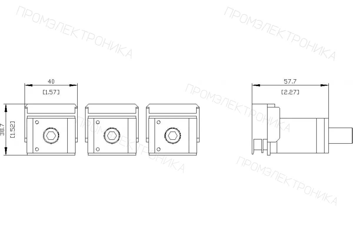 Siemens 3VA9472-0WA00 — Межфазные перегородки