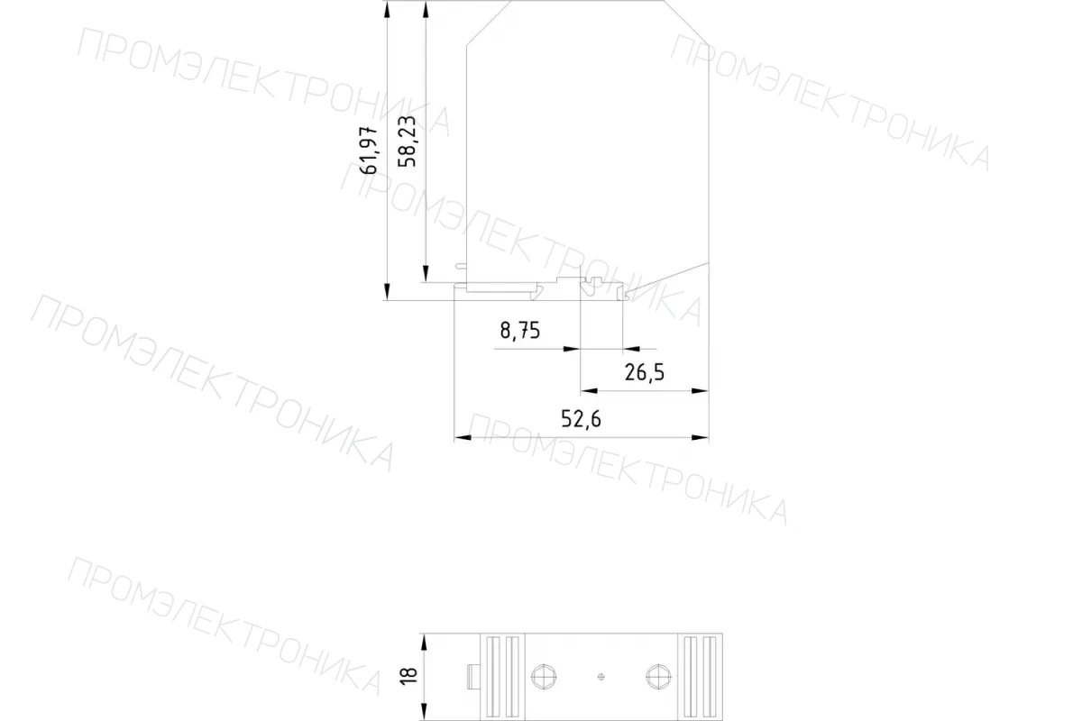 Siemens 8WH1000-0AS00 — Клеммы 8WH