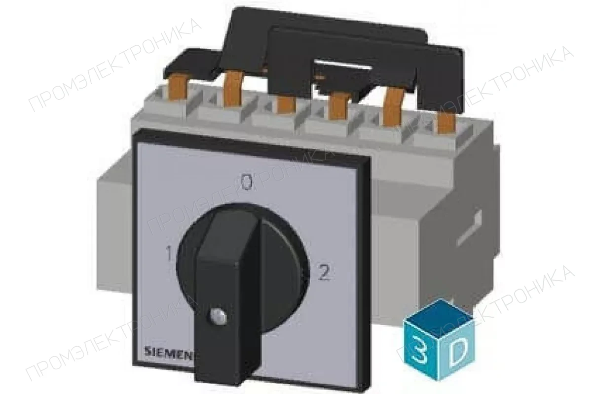 Siemens 3LD2123-7UK01 — Переключатель 3 полюса