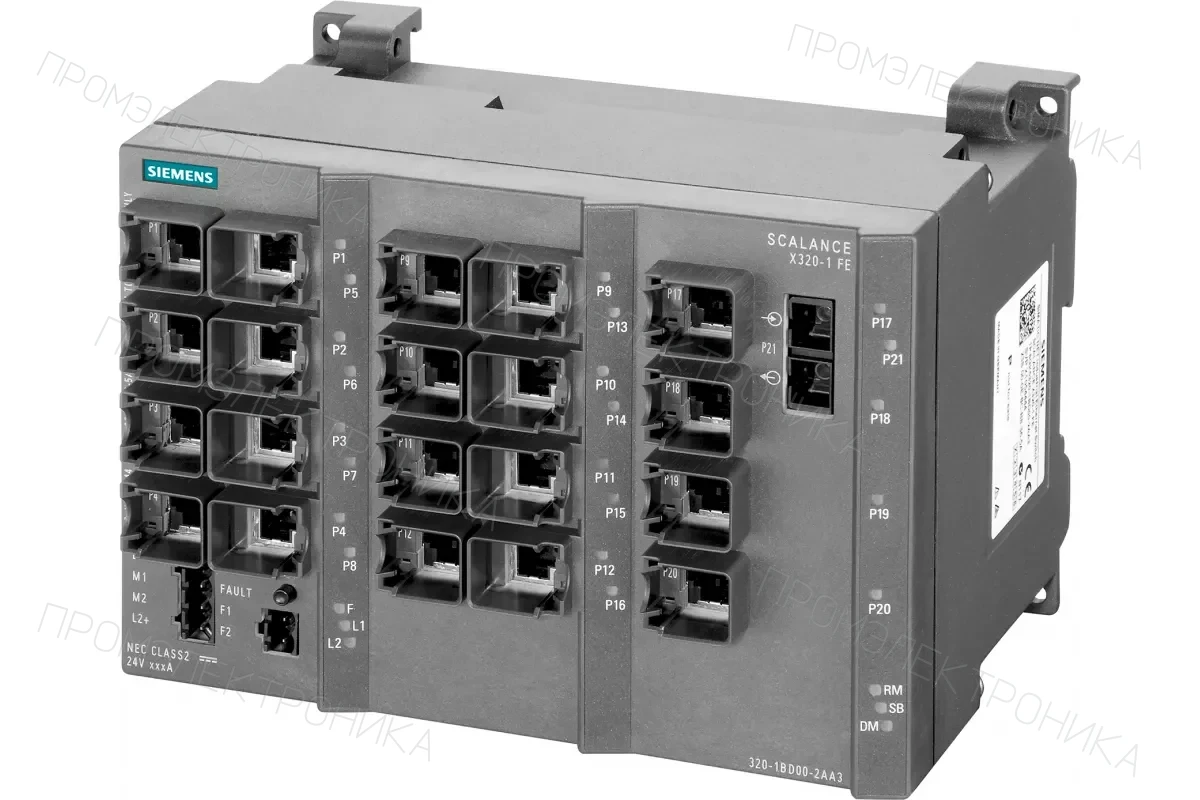 Siemens 6GK5308-2GG10-2AA2 — Управляемые коммутаторы SCALANCE X-300