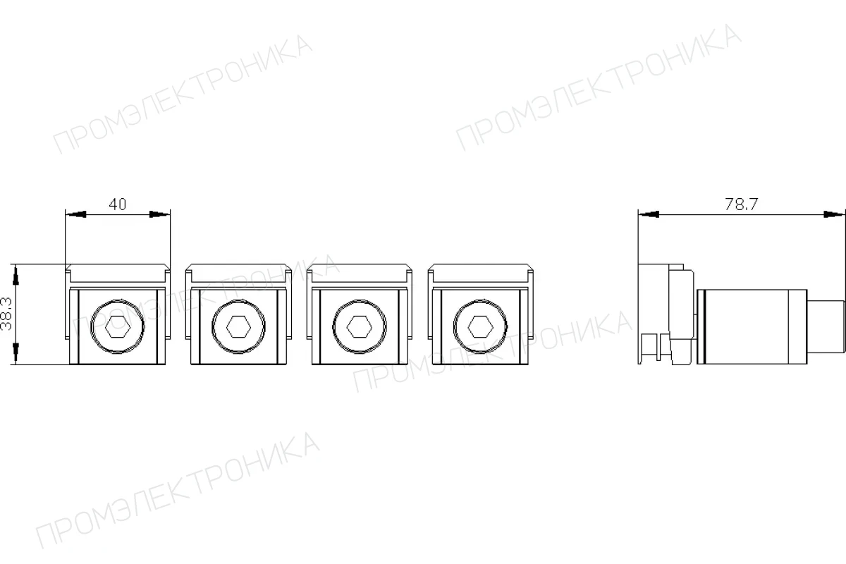 Siemens 3VA9383-0SB10 — Декоративная накладка