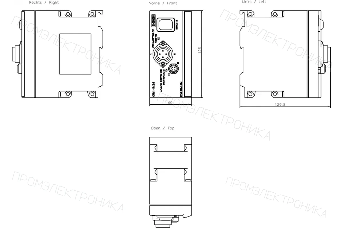 Siemens 6GK5750-2HX01-1AA0 — промышленный компонент