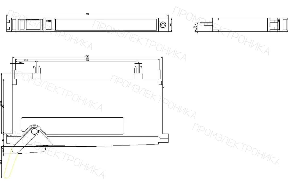 Siemens 3NJ5974-0AB — SENTRON 3NJ4 выключатель разъединитель с предохранителями