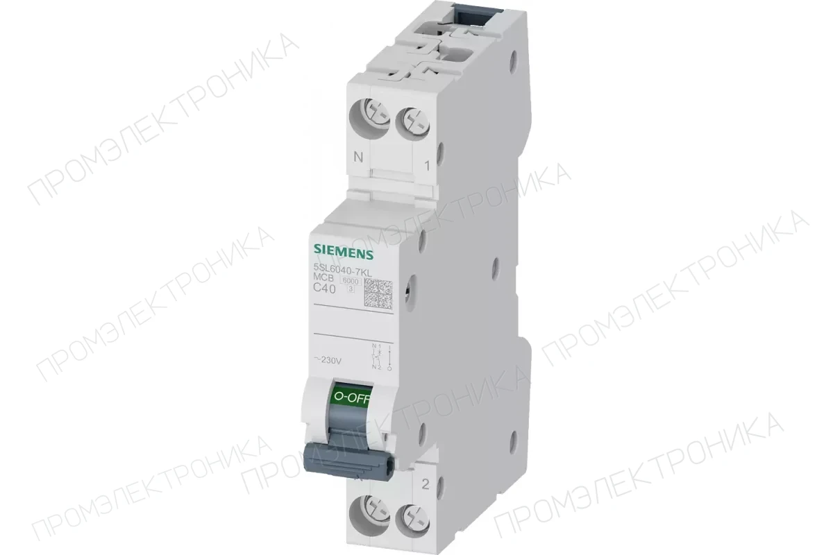 Siemens 5SL6040-6 — Основные устройства