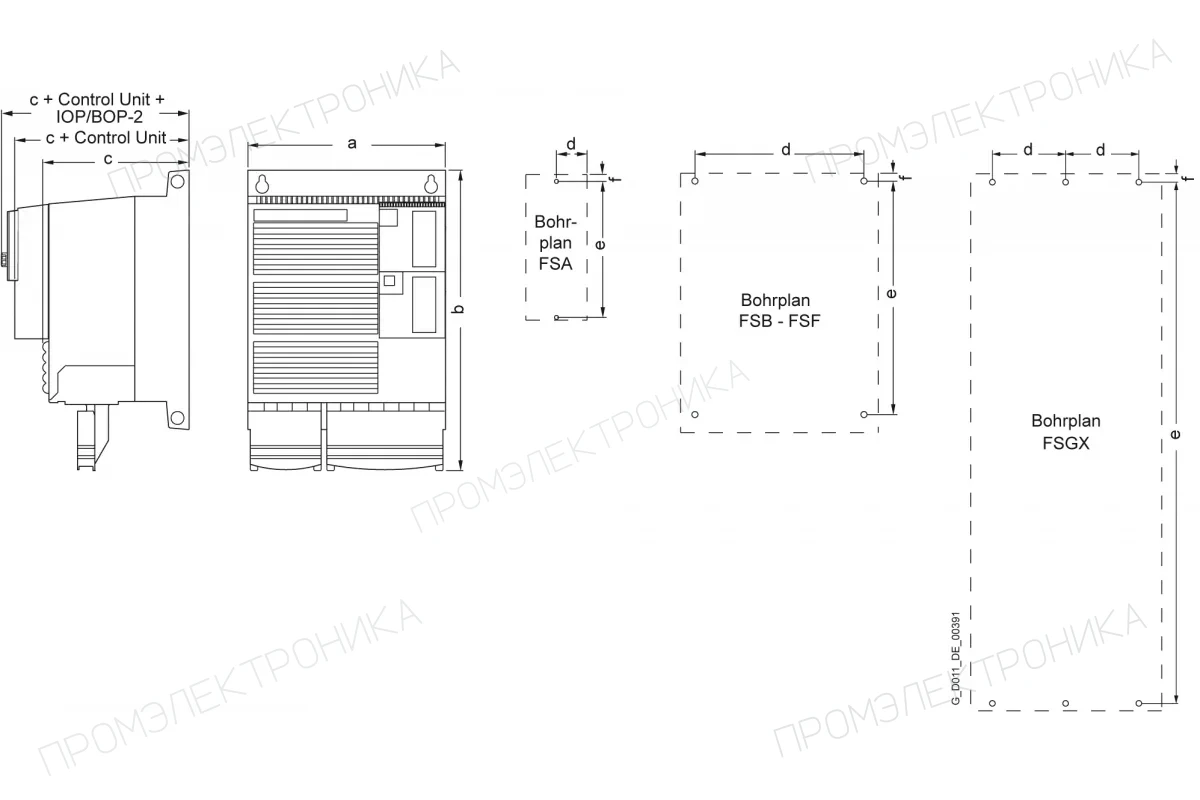Siemens 6SL3225-0BE25-5AA1 — Силовые модули