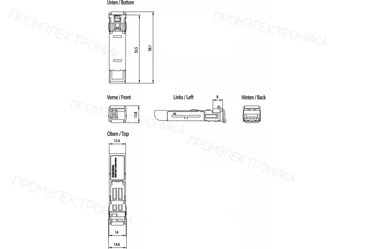 Siemens 6GK5992-1AL00-8FA0 — SCALANCE X принадлежность