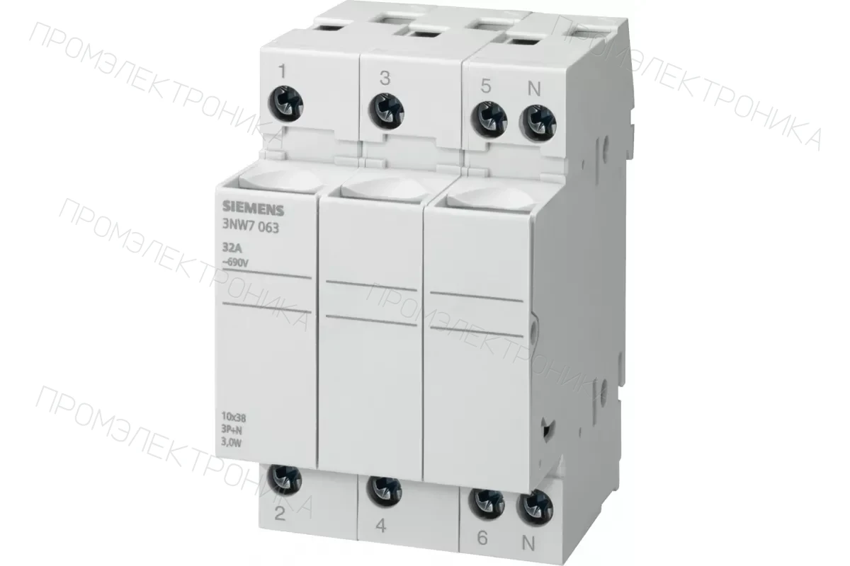 Siemens 3NW7033-1 — Компактные основания для стартерных комбинаций