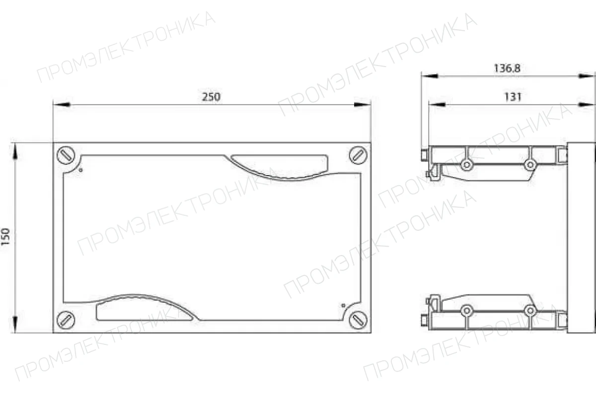Siemens 8GK4451-3KK22 — Alpha 400/630 избыточная изолирующая крышка для пустых шкафов вертикальная