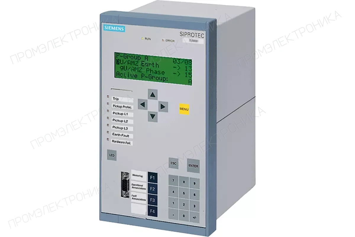 Siemens 7SK81..-.....-.... — SIPROTEC 7SK81 - 4xI 0/3xU, электродвигатели малого и среднего размера, трансформаторы тока малой мощности