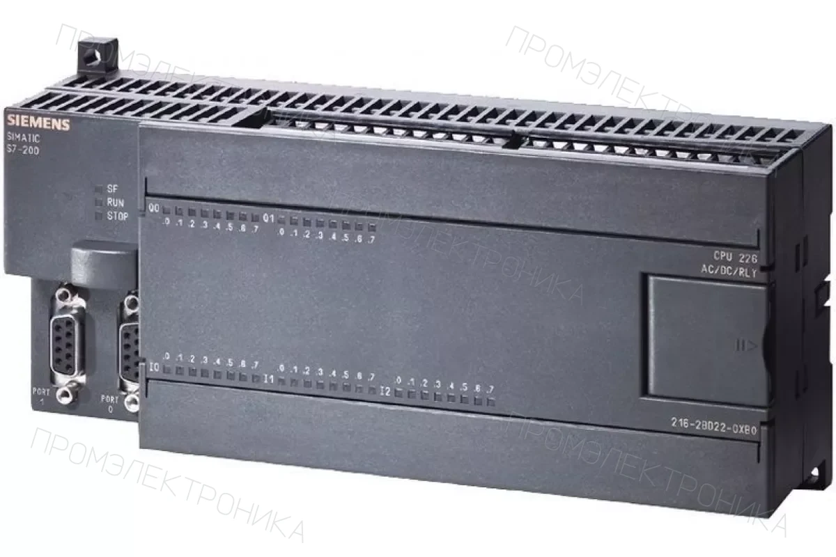 Siemens 6ES7216-2AD23-0XB0 — SIMATIC S7-200 ЦЕНТРАЛЬНЫЙ ПРОЦЕССОР CPU