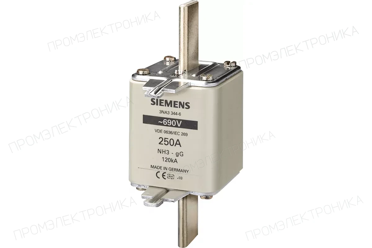 Siemens 3NA3362 — Плавкие вставки LV HRC