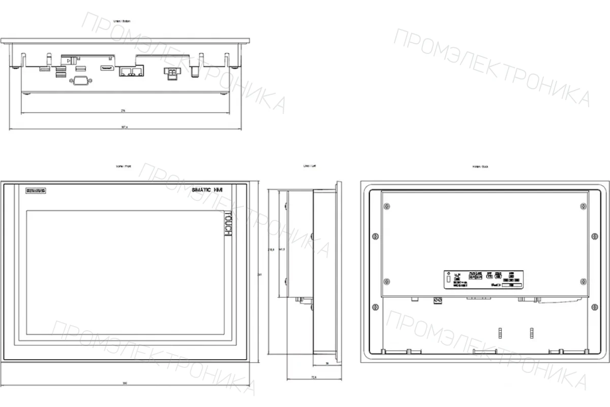 Siemens 6AV7882-0DA20-2BA0 — промышленный компонент