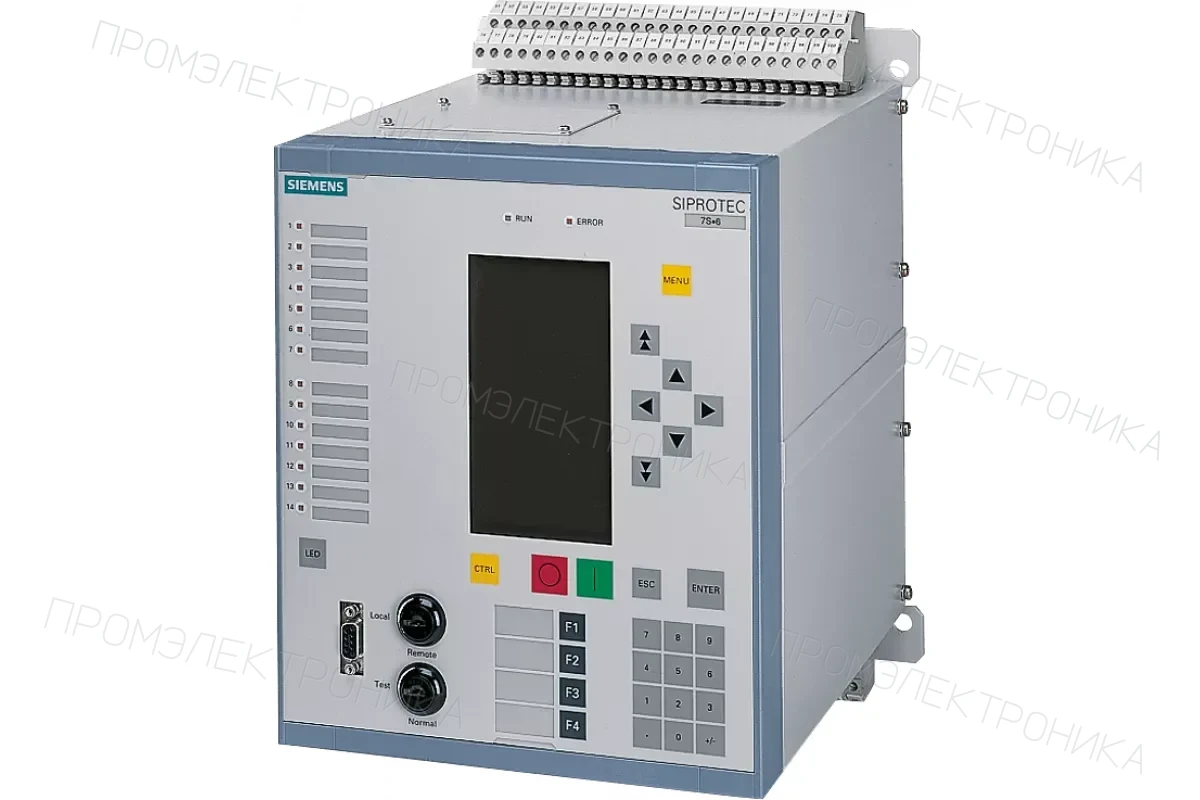 Siemens 7SA610.-.....-0AB0 — SIPROTEC 7SA61 - 4xI 4xU, текстовый дисплей, 1-/3-фазное отключение