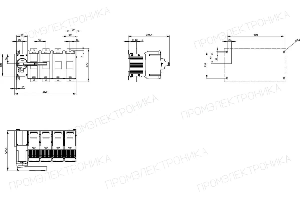 Siemens 3KF9212-0CB00 — компонент энергетического оборудования