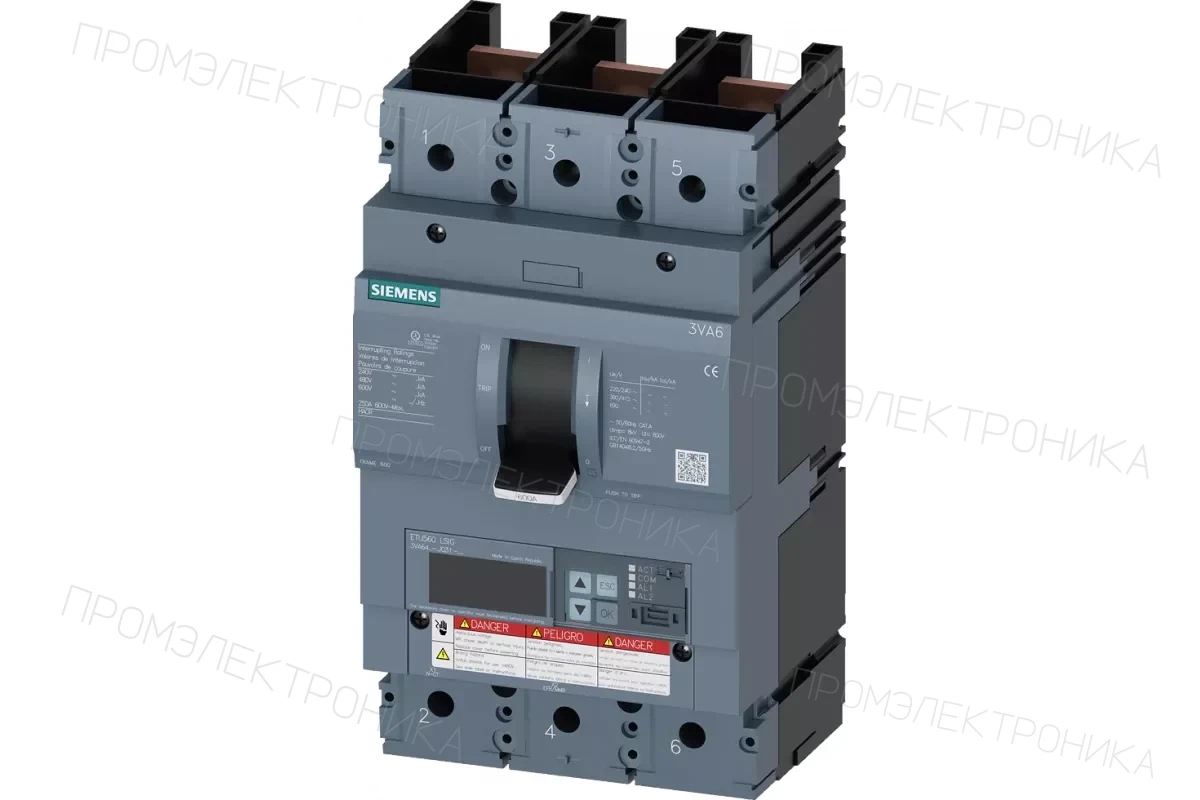 Siemens 3VA6440-6JP41-0AA0 — Автоматический выключатель