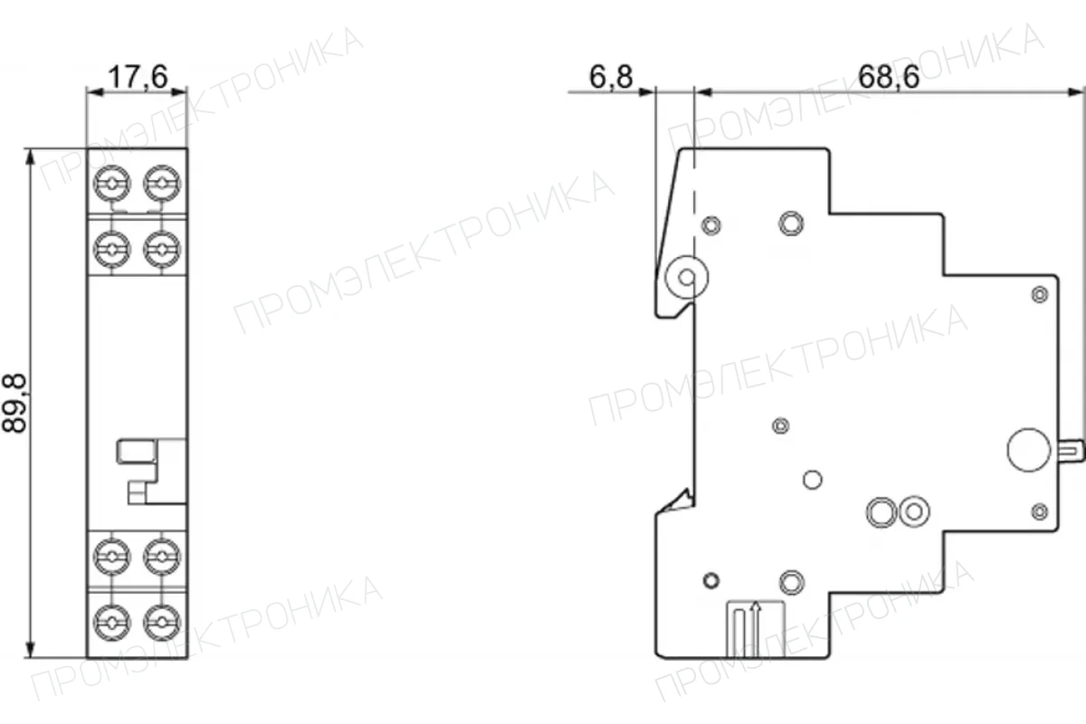 Siemens 5TT4101-0 — Дистанционные выключатели 5TT4 1