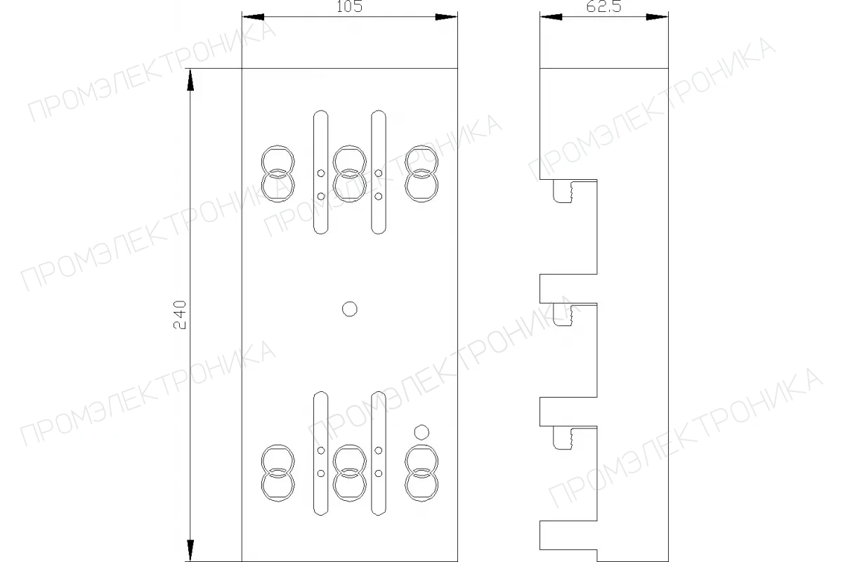 Siemens 8US1211-6MT10 — Шинный адаптер