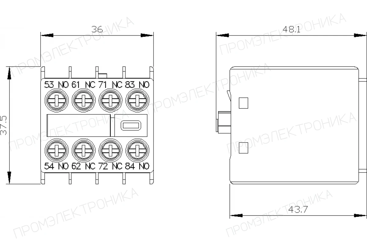 Siemens 3RH2916-1XA22-0MA0