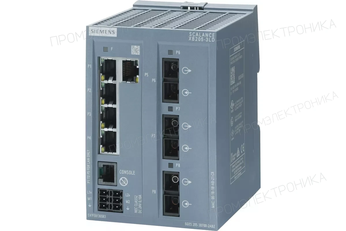 Siemens 6GK5204-2BC00-2AF2 — Управляемые коммутаторы SCALANCE XF-200