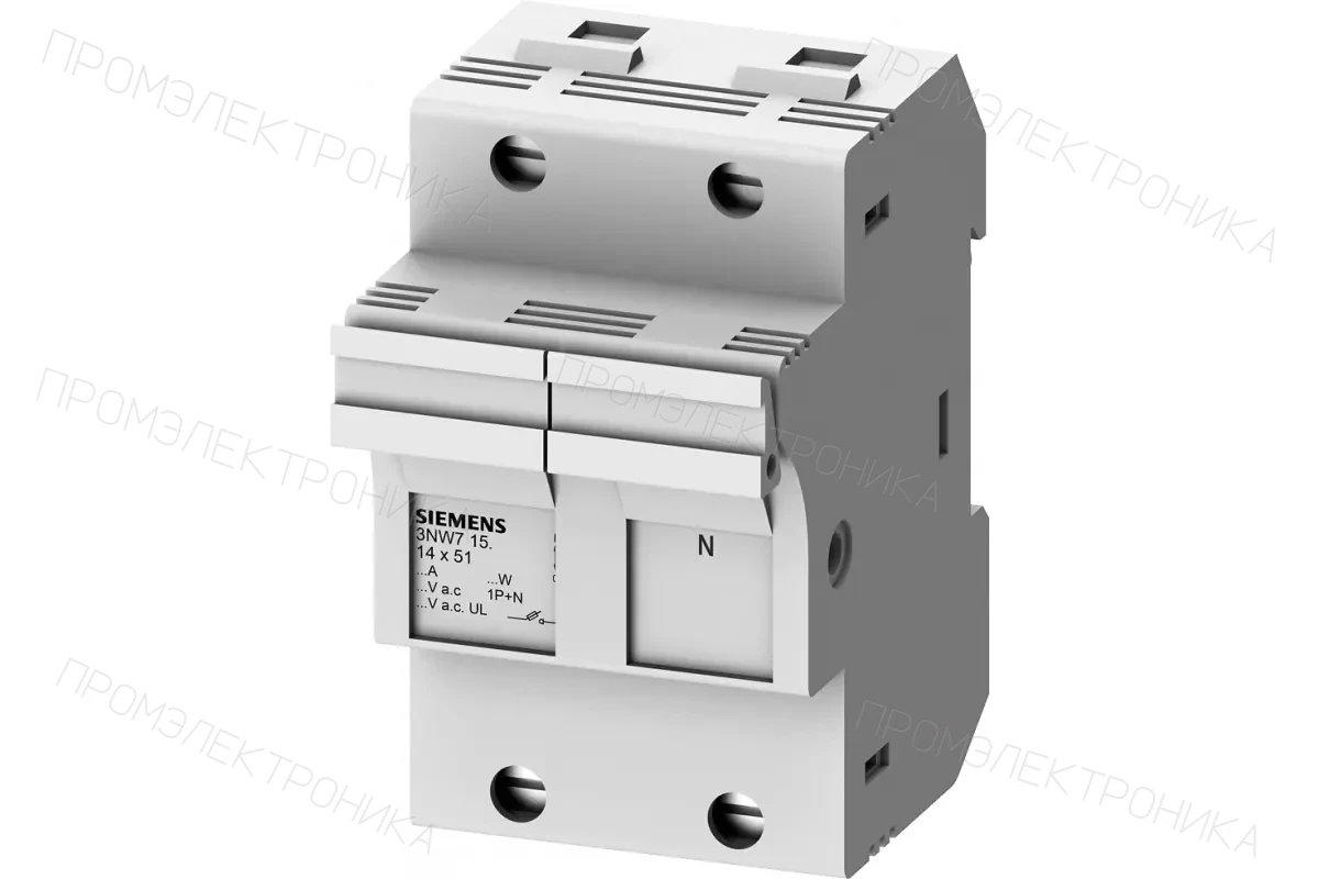 Siemens 3NW7161 — Цилиндрические предохранители и основания