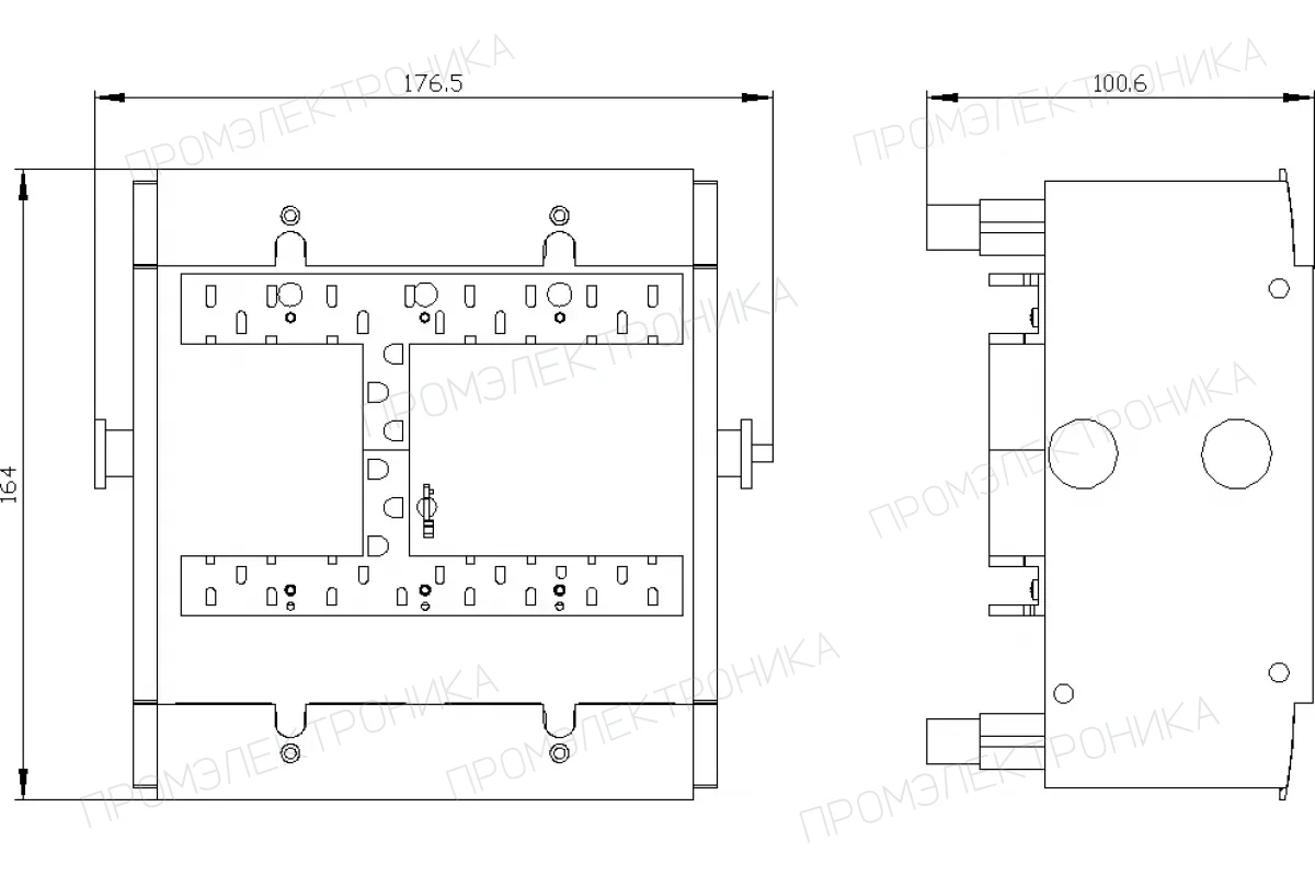 Siemens 3VA9214-0KP00 — Втычной цоколь полный комплект принадлежность для