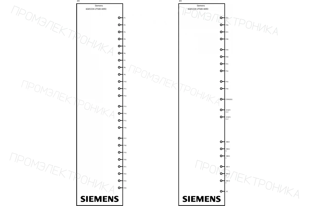 Siemens 6ES7972-0BA52-0XA0 — Коннектор к шине RS 485