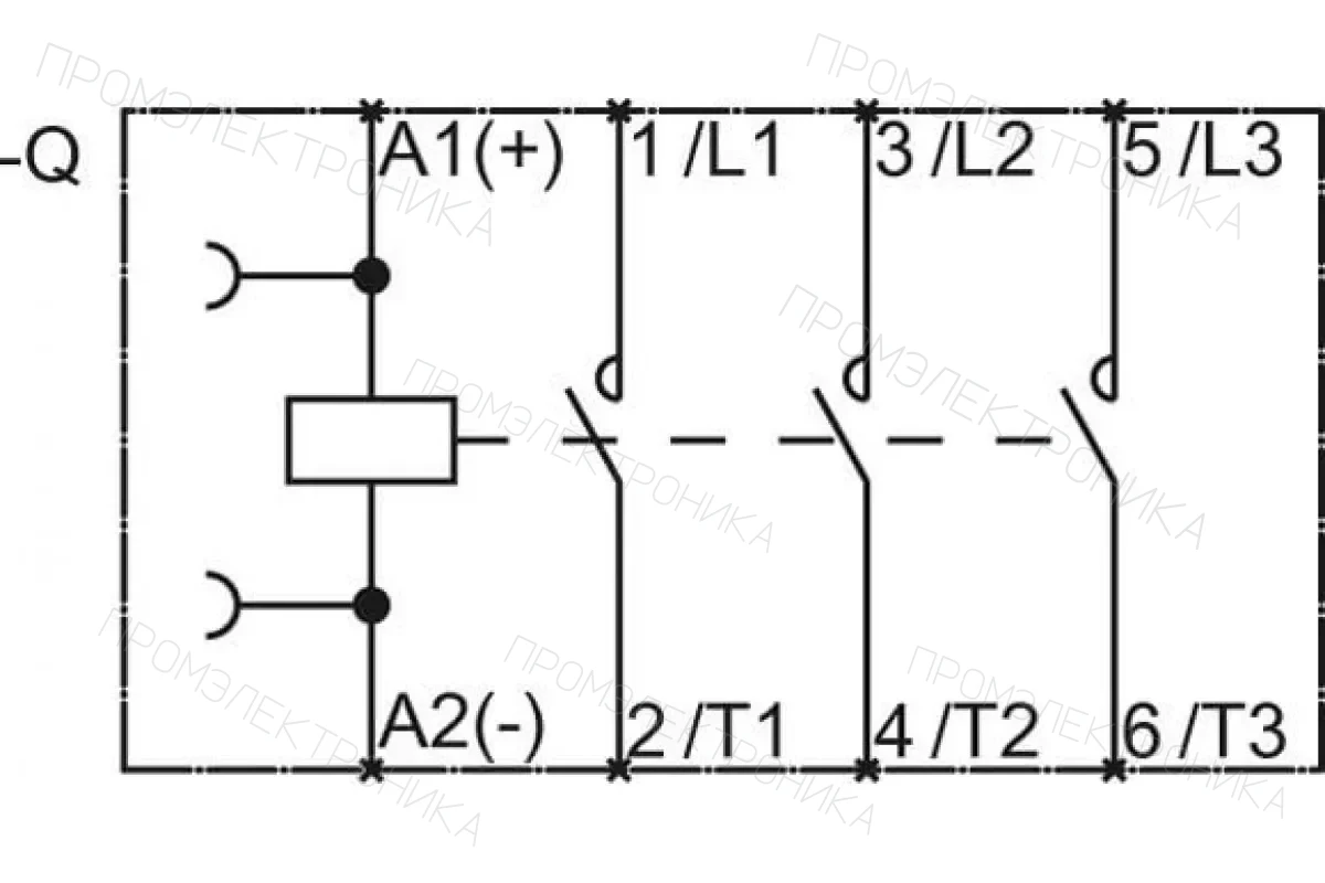 Siemens 3RT1486-6AP36 — Силовой контактор