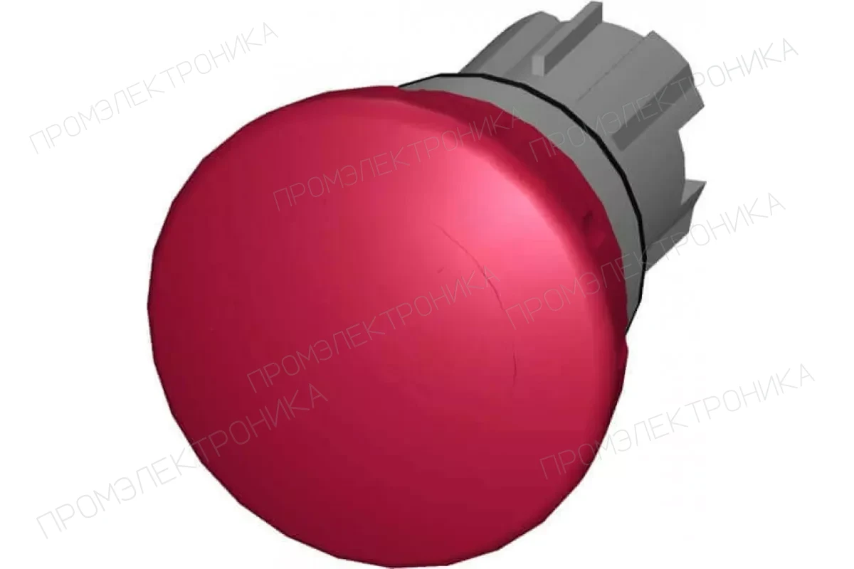 Siemens 3SU1050-1HX20-0AA0 — Актуатор аварийной грибовидной кнопки