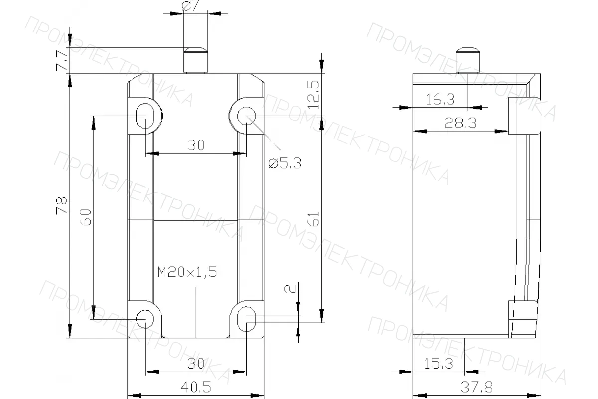 Siemens 3SE5114-1LA00-1AD4 — Базовый аппарат
