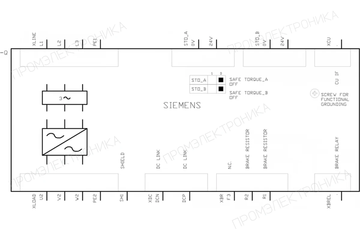 Siemens 6SL3210-1PC31-8UL0
