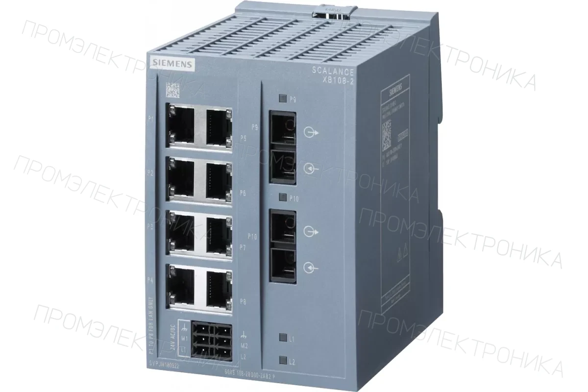 Siemens 6GK5106-2BB00-2AC2 — Scalance xc106-2 промышленный неуправляемый коммутатор industrial ethernet