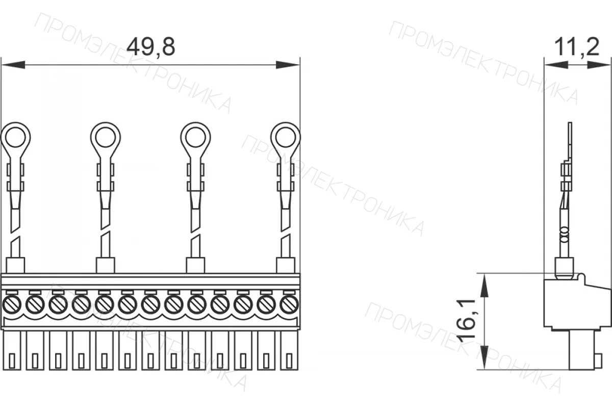 Siemens 3VW9011-0AT73 — Комплект кабелей для отвода напряжения