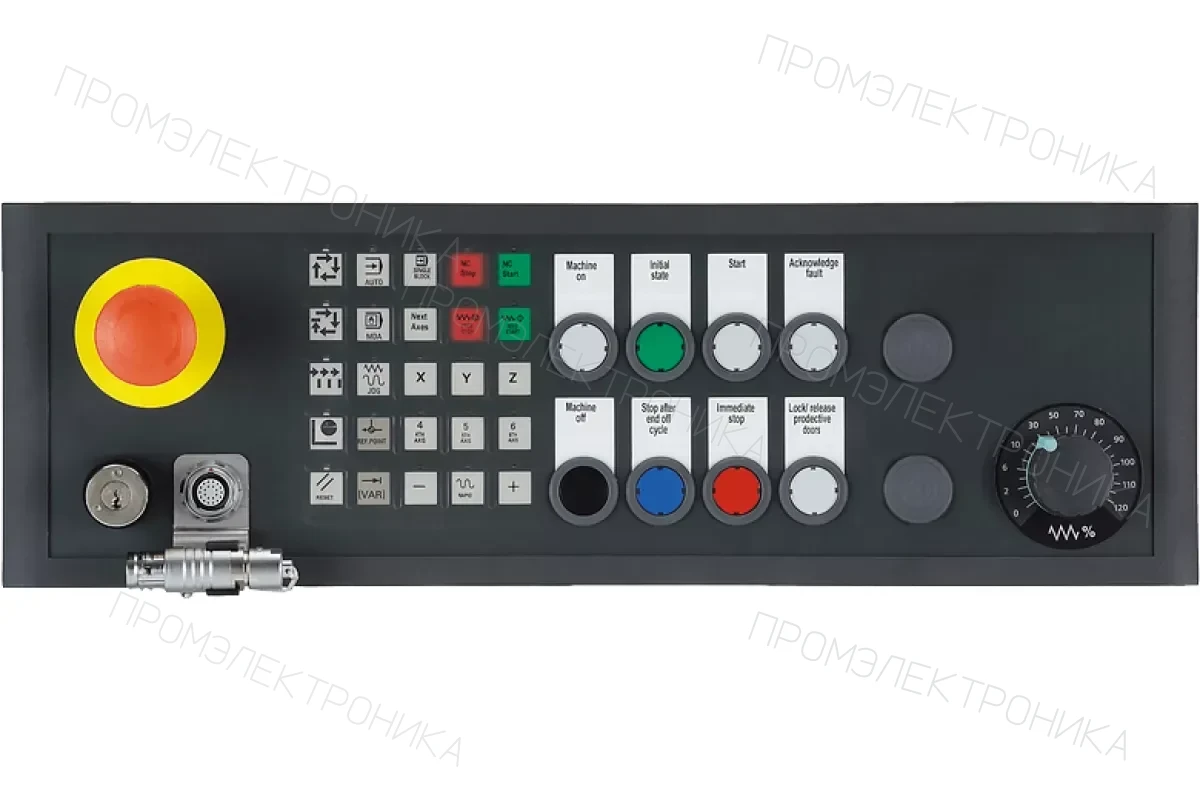 Siemens 6FC5303-0DT12-1AA1 — SINUMERIK 802D SL ПОЛНАЯ КЛАВИАТУРА ЧПУ МОНТАЖ РЯДОМ С ДИСПЛЕЕМ