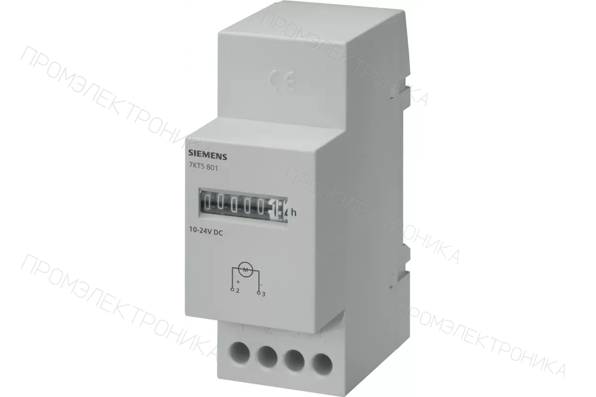 Siemens 7KT5600 — Счетчик времени 7KT5, установочная глубина 34 mm / 59 mm