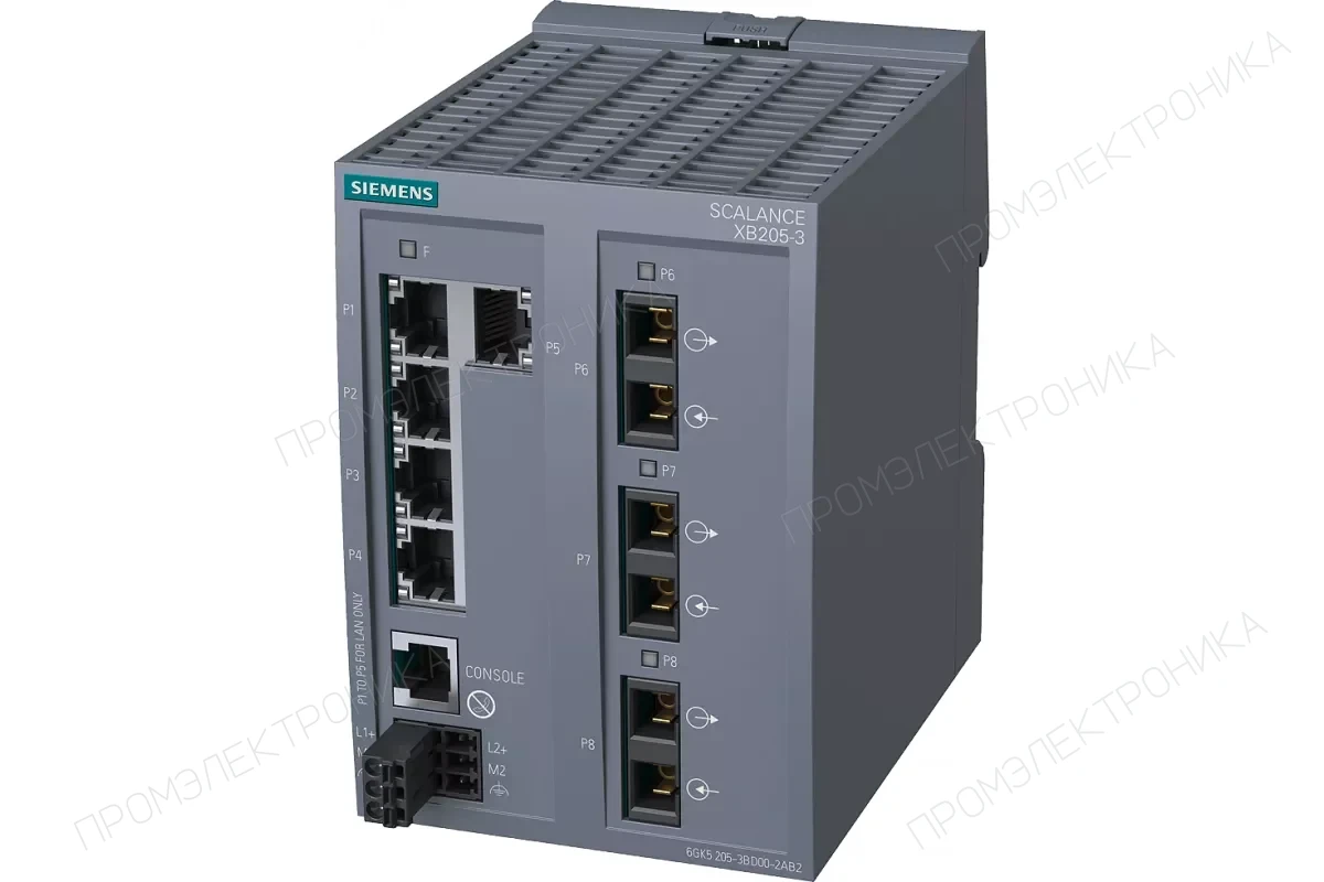 Siemens 6GK5204-2AA00-2YF2 — Scalance xf204-2ba dna промышленный управляемый ie y-коммутатор