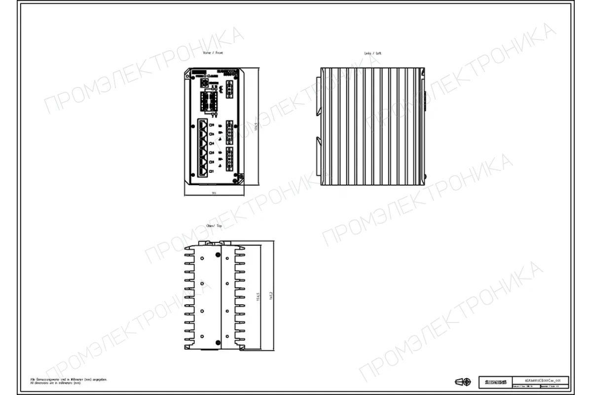 Siemens 6GK6222-6AB..-.... — компонент промышленной автоматизации