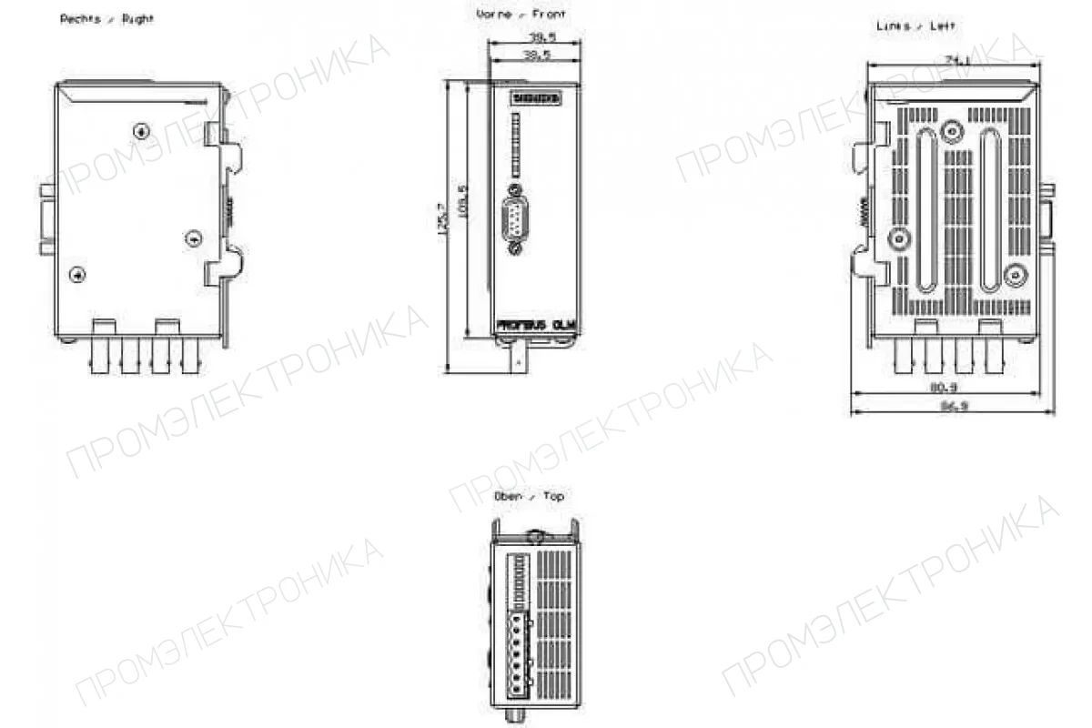 Siemens 6GK1503-2CA00 — промышленный компонент