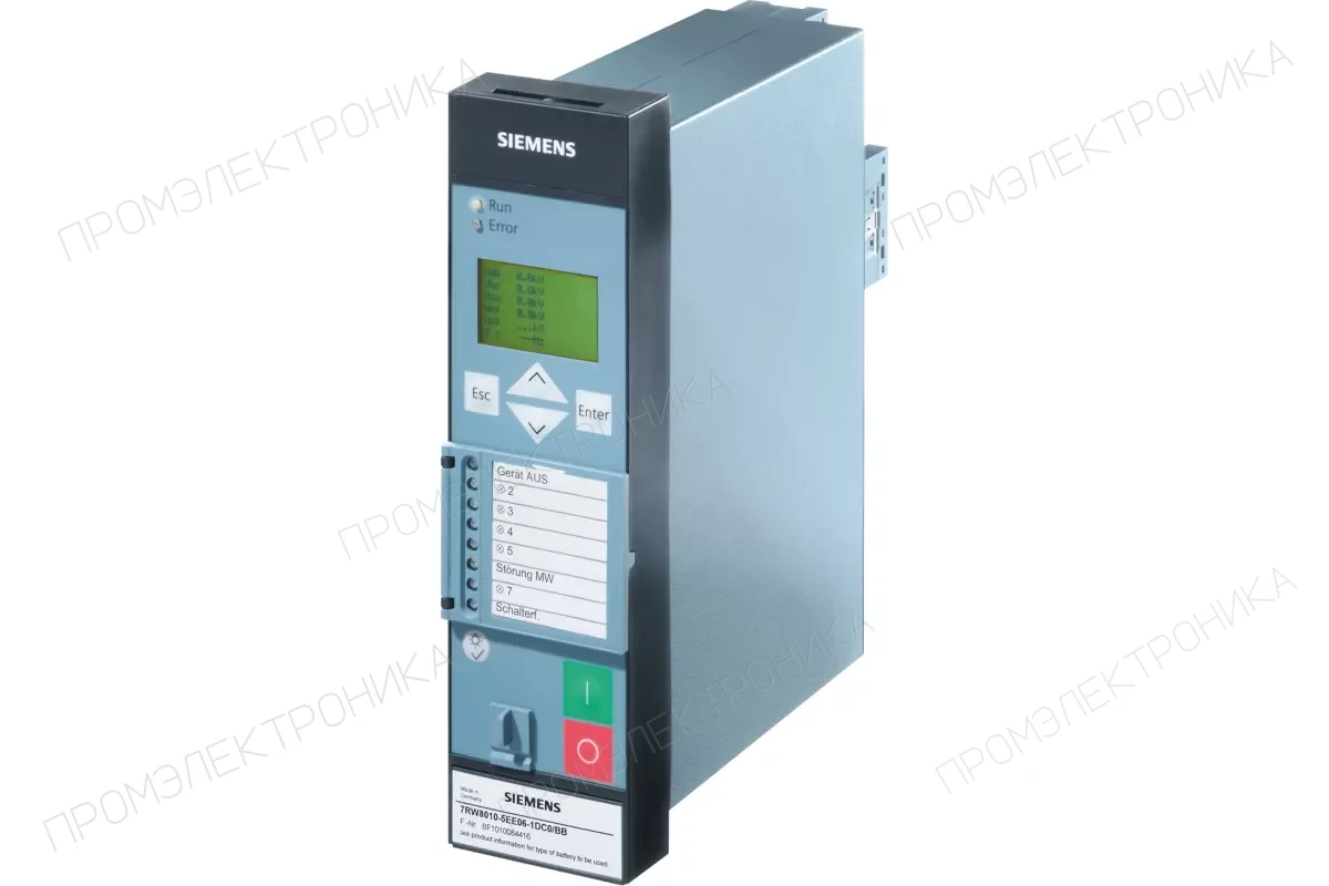 Siemens 7SJ8022-5EB20-1FA0 — МТЗ с выдержкой времени корпус