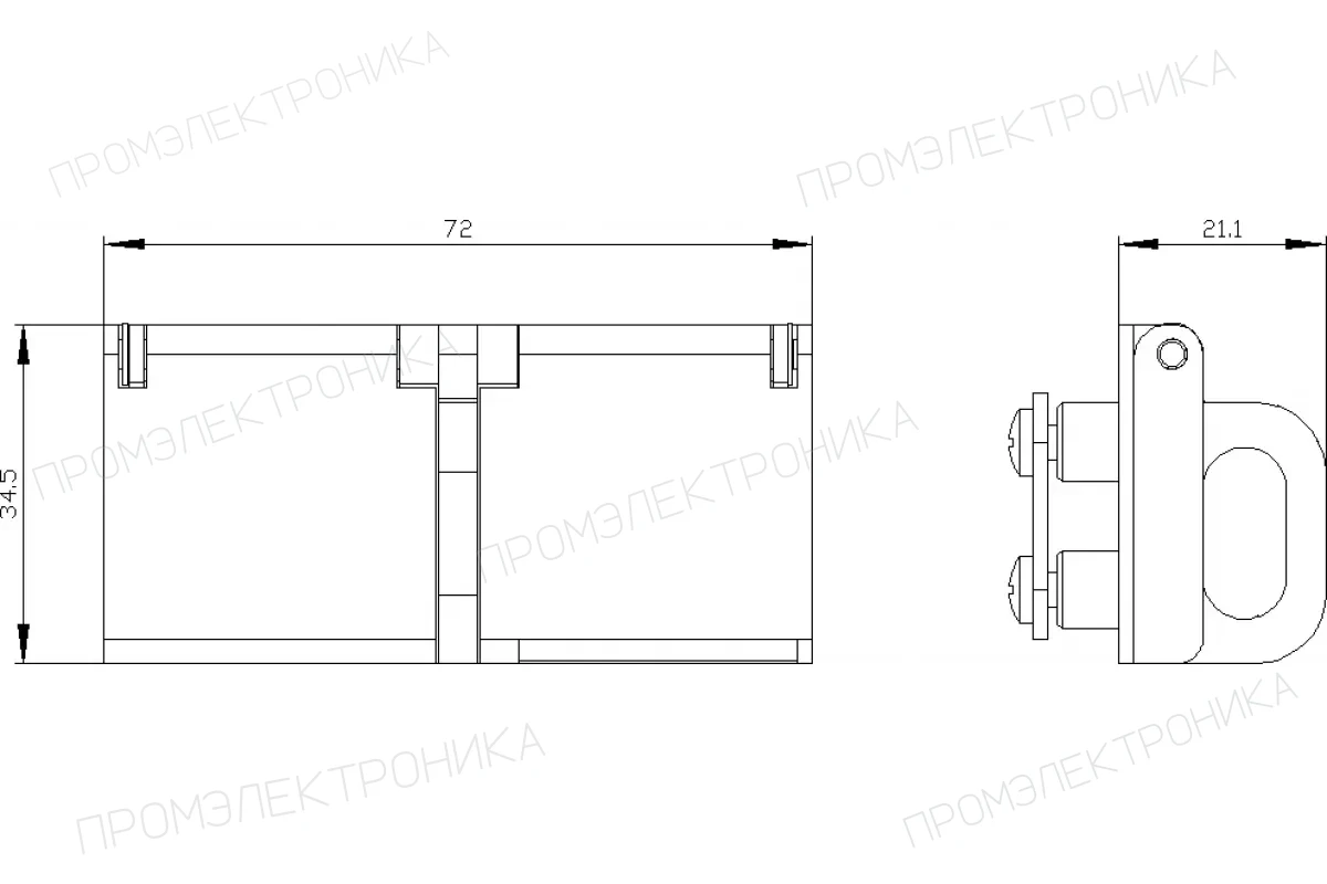 Siemens 3VW9011-0BA41 — Устройство блокировки положения выкл