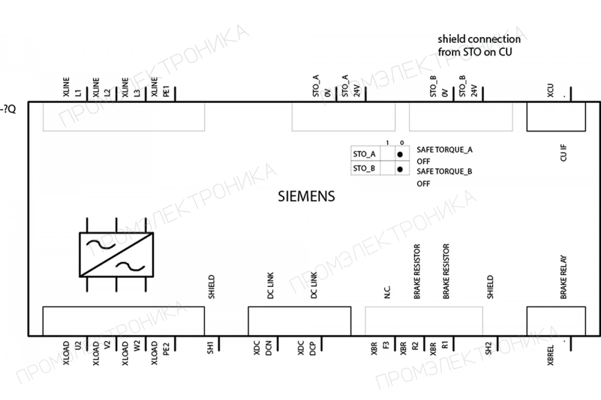 Siemens 6SL3210-1PE32-5UL0 — Силовые модули