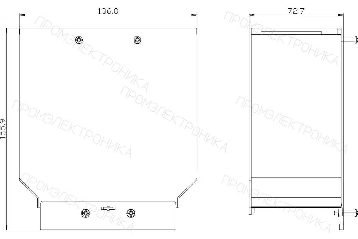 Siemens 3VA9221-0WG40 — Крышка клеммника расширенная
