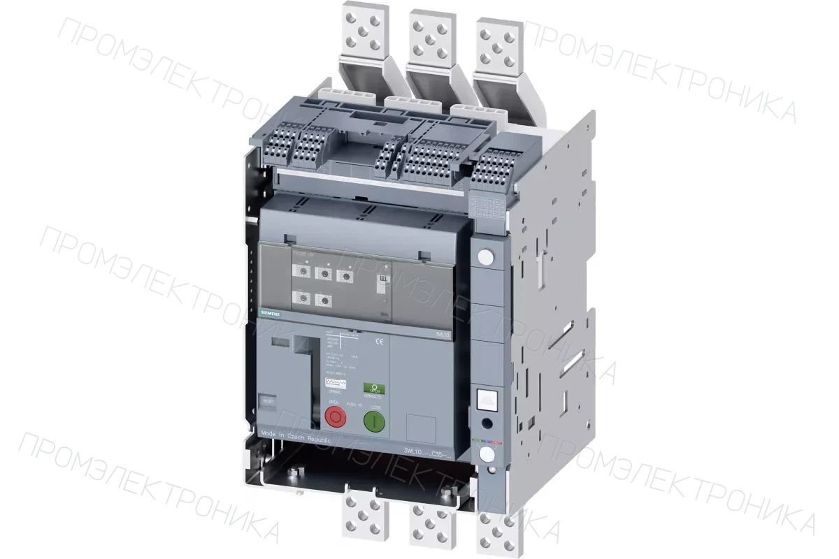 Siemens 3WL1106-3CB32-1AA2-Z K07+T40 — Воздушный выключатель стационарный