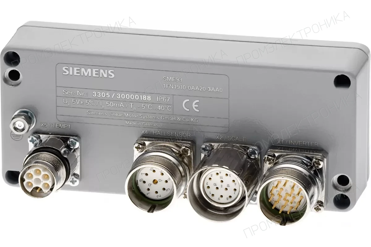 Siemens 1FL6064-1AC61-0AB1 — SIMOTICS S-1FL6-1FL6 НАПРЯЖЕНИЕ ПИТАНИЯ